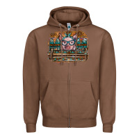 Chestnut mom pig Zipper Hoodie - SublimationCraftShop