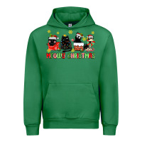 Emerald meowy christmas cats Urban Hoodie - MaliasSmallBusiness