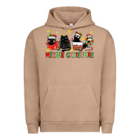 Pigment Burro meowy christmas cats Urban Hoodie - MaliasSmallBusiness