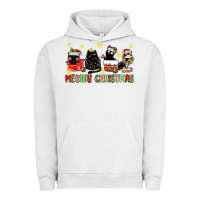 Pigment Lunar Rock meowy christmas cats Urban Hoodie - MaliasSmallBusiness