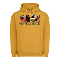 Pigment Peanut Butter meowy christmas cats Urban Hoodie - MaliasSmallBusiness