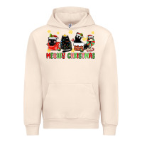 Sandshell meowy christmas cats Urban Hoodie - MaliasSmallBusiness