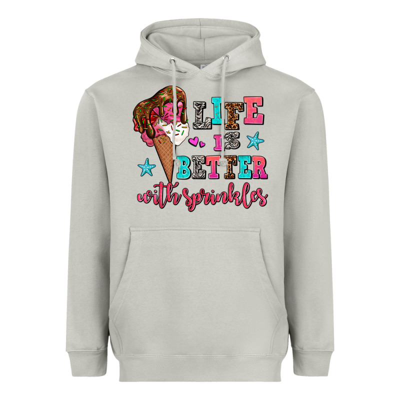 Life Is Better With Sprinkles Heavyweight Hoodie by AdoDesignShop | Teevron
