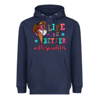 Navy life is better with sprinkles Heavyweight Hoodie - AdoDesignShop