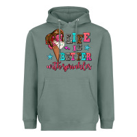 Sage life is better with sprinkles Heavyweight Hoodie - AdoDesignShop