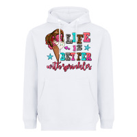 White life is better with sprinkles Heavyweight Hoodie - AdoDesignShop