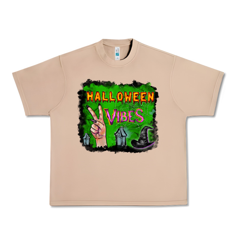 Watercolor Halloween Vibes Urban Heavy Tee by RanaPortraitStore | Teevron