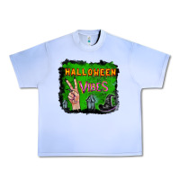 Grape Ice Watercolor Halloween Vibes Urban Heavy Tee - RanaPortraitStore