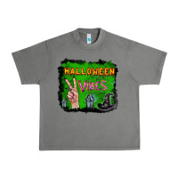 Tornado Watercolor Halloween Vibes Urban Heavy Tee - RanaPortraitStore
