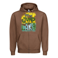 Chestnut let's go jump in the lake Zipper Hoodie - HRA Design Shop