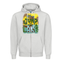Dove Grey let's go jump in the lake Zipper Hoodie - HRA Design Shop
