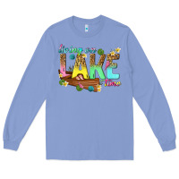 Colony Blue living on lake time Long Sleeve Tee - texasbilliewilder