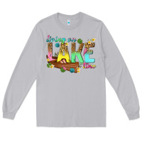Moon Dust living on lake time Long Sleeve Tee - texasbilliewilder