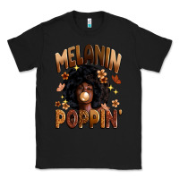 Black melanin poppin Classic Tee - Zillion Design Studio