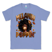 Colony Blue melanin poppin Classic Tee - Zillion Design Studio