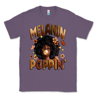 Lavender melanin poppin Classic Tee - Zillion Design Studio