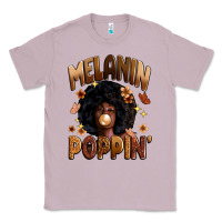 Lilac melanin poppin Classic Tee - Zillion Design Studio