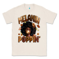 Natural melanin poppin Classic Tee - Zillion Design Studio