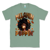 Sage melanin poppin Classic Tee - Zillion Design Studio