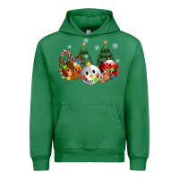 Emerald christmas Urban Hoodie - MaliasSmallBusiness
