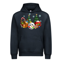 Navy christmas Urban Hoodie - MaliasSmallBusiness