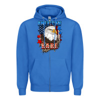 True Royal American Babe  4th of july Zipper Hoodie - CowGirlArtShop