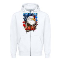 White American Babe  4th of july Zipper Hoodie - CowGirlArtShop