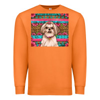 Carrot shih tzu floral tumbler Premium Sweatshirt - Artiststas