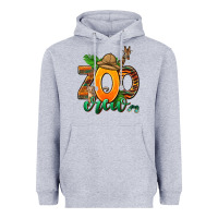 Heather Grey zoo crew Heavyweight Hoodie - AdoDesignShop