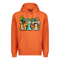 Carrot western lets get lit ado Premium Hoodie - AdoDesignShop