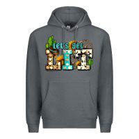 Rock western lets get lit ado Premium Hoodie - AdoDesignShop