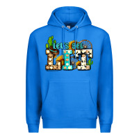 True Royal western lets get lit ado Premium Hoodie - AdoDesignShop