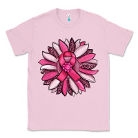 Bubblegum Pink breast awareness cancer pink sunflower Classic Tee - RanaPortraitStore