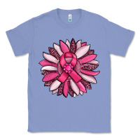 Colony Blue breast awareness cancer pink sunflower Classic Tee - RanaPortraitStore