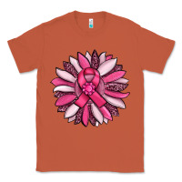 Copper breast awareness cancer pink sunflower Classic Tee - RanaPortraitStore