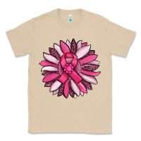 Mushroom breast awareness cancer pink sunflower Classic Tee - RanaPortraitStore