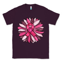 Plum breast awareness cancer pink sunflower Classic Tee - RanaPortraitStore