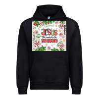Black christian christmas  jesus the reason Urban Hoodie - MaliasSmallBusiness