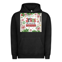Pigment Black christian christmas  jesus the reason Urban Hoodie - MaliasSmallBusiness