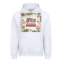 White christian christmas  jesus the reason Urban Hoodie - MaliasSmallBusiness