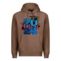 Chestnut class of 2024 Premium Hoodie - MaliasSmallBusiness