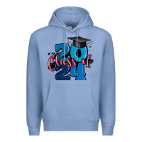 Colony Blue class of 2024 Premium Hoodie - MaliasSmallBusiness
