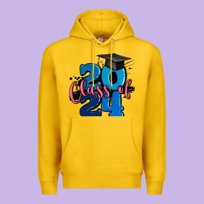 Class Of 2024 Premium Hoodie Designed By Maliassmallbusiness
