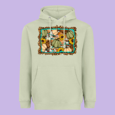 Fall Pumpkin Heavyweight Hoodie Designed By Artiststas