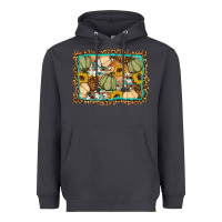 Smoke Fall pumpkin Heavyweight Hoodie - Artiststas