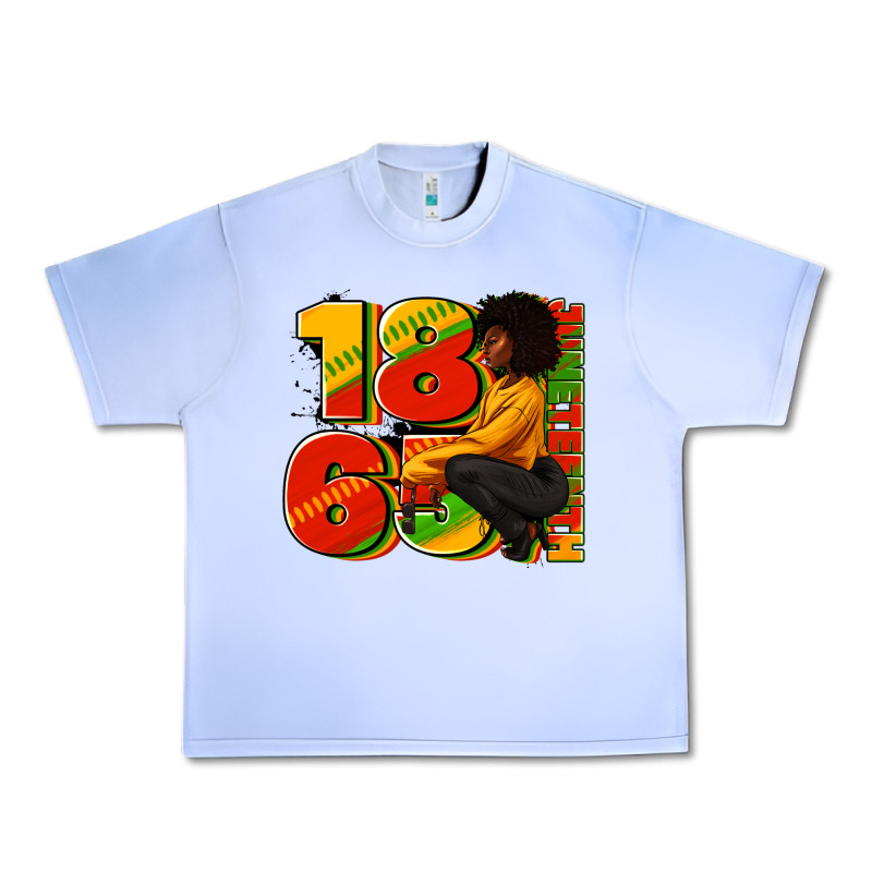 1865 Juneteenth Afro Woman Urban Heavy Tee by RanaPortraitStore | Teevron