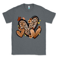 Charcoal Heather melanin hearts Classic Tee - Zillion Design Studio