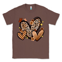 Chestnut melanin hearts Classic Tee - Zillion Design Studio