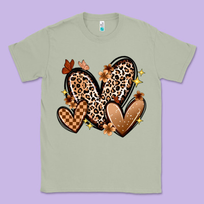 Melanin Hearts Classic Tee Designed By Zillion Design Studio