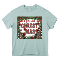 Arona just a girl who loves christmas Heavy Core Tee - CowhideDigitalArt